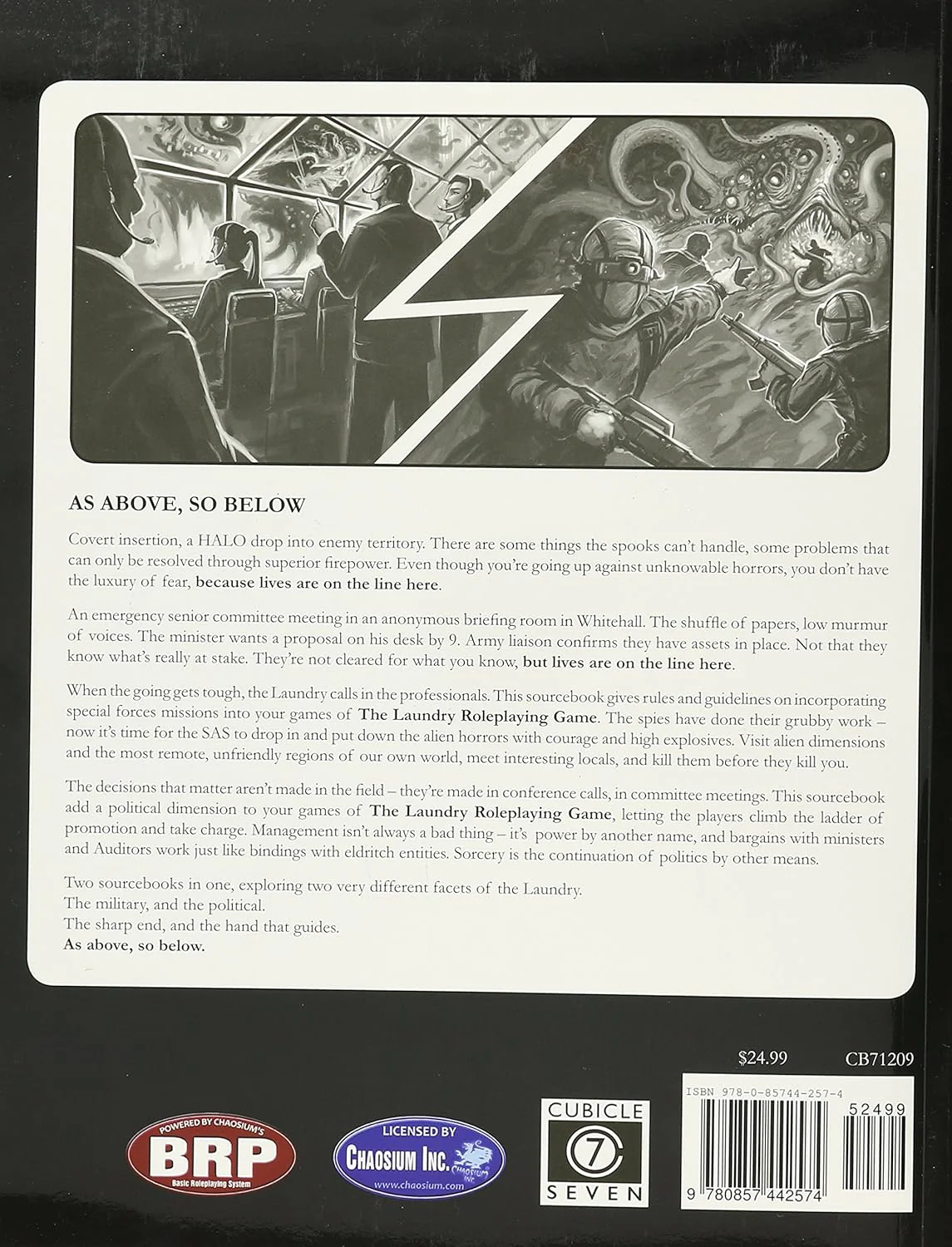 Cubicle 7 Laundry As Above So Below Book - Image 2