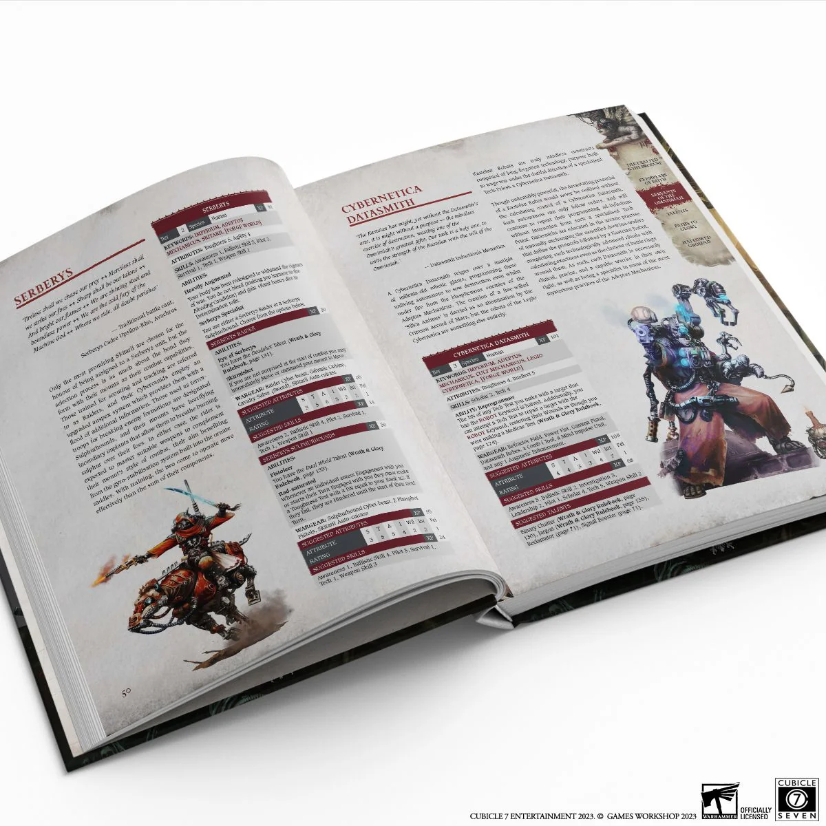 Cubicle 7 Warhammer 40000: Wrath & Glory Redacted Records 2 - Image 3