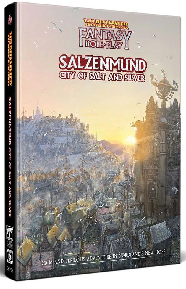 Cubicle 7 Warhammer Fantasy Roleplay: Salzenmund City of Salt and Silver