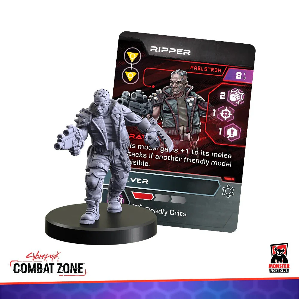 Cyberpunk Red: Combat Zone: Maelstrom Faction Starter Box - Image 7