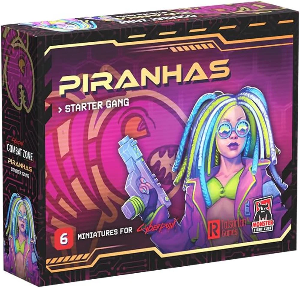 Cyberpunk RED: Combat Zone: Piranhas Starter Box