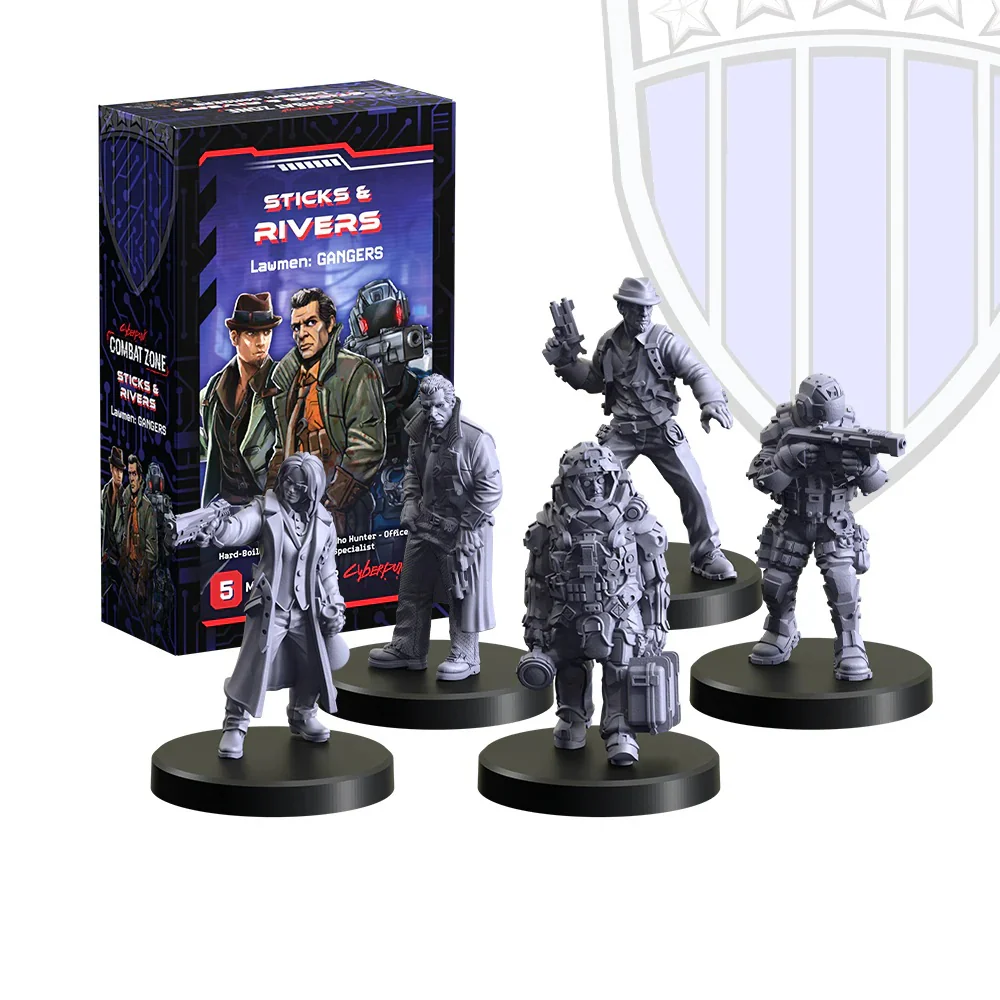 Cyberpunk RED: Combat Zone: Sticks & Rivers (Lawmen)