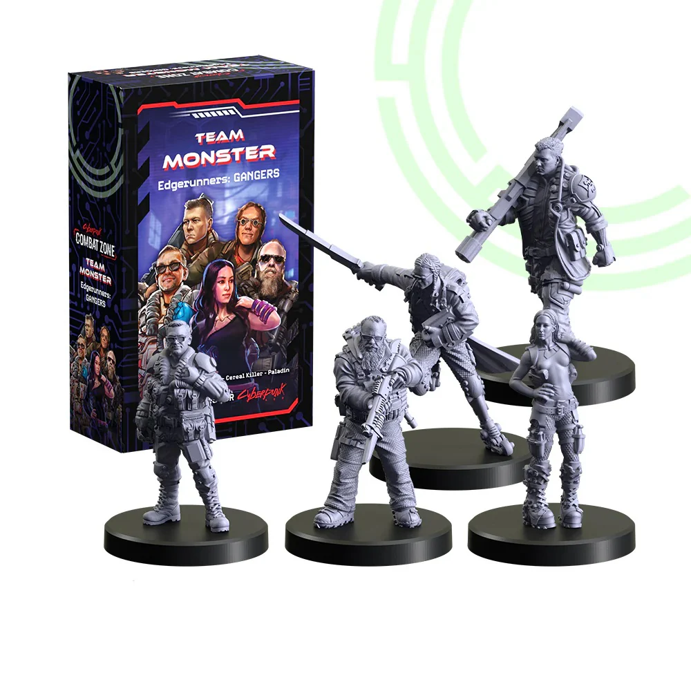 Cyberpunk RED: Combat Zone: Team Monster