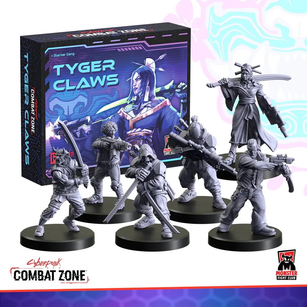 Cyberpunk Red: Combat Zone: Tyger Claw Faction Starter Box