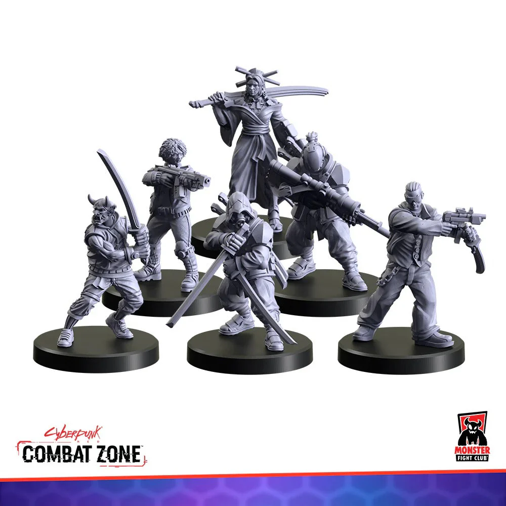 Cyberpunk Red: Combat Zone: Tyger Claw Faction Starter Box - Image 2