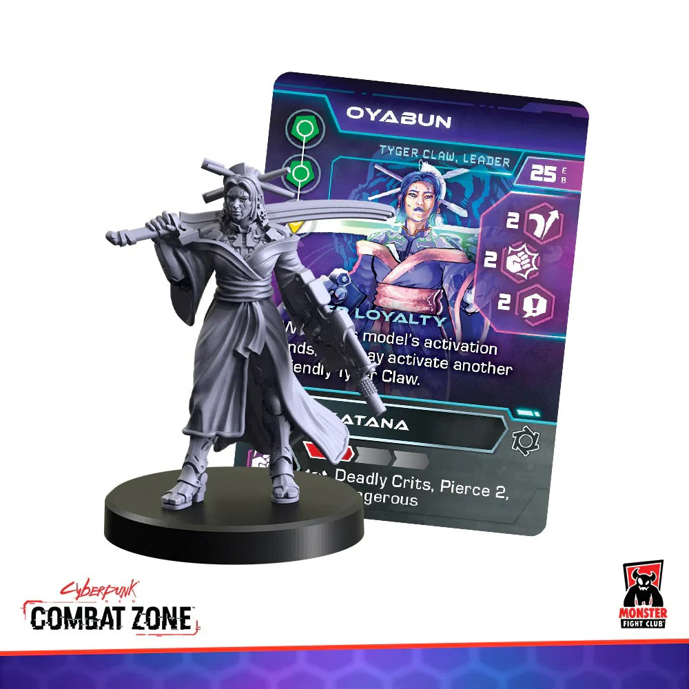 Cyberpunk Red: Combat Zone: Tyger Claw Faction Starter Box - Image 5