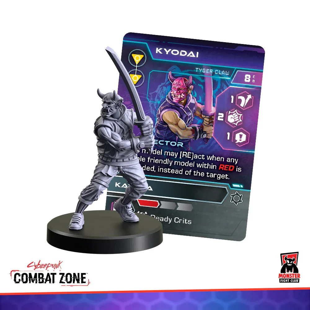 Cyberpunk Red: Combat Zone: Tyger Claw Faction Starter Box - Image 6