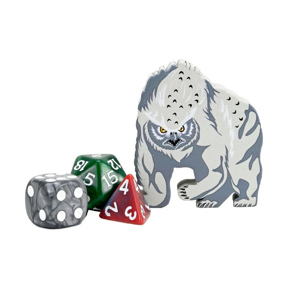 D&D Gamelings: Snowy Owlbear (Preorder) - Image 2