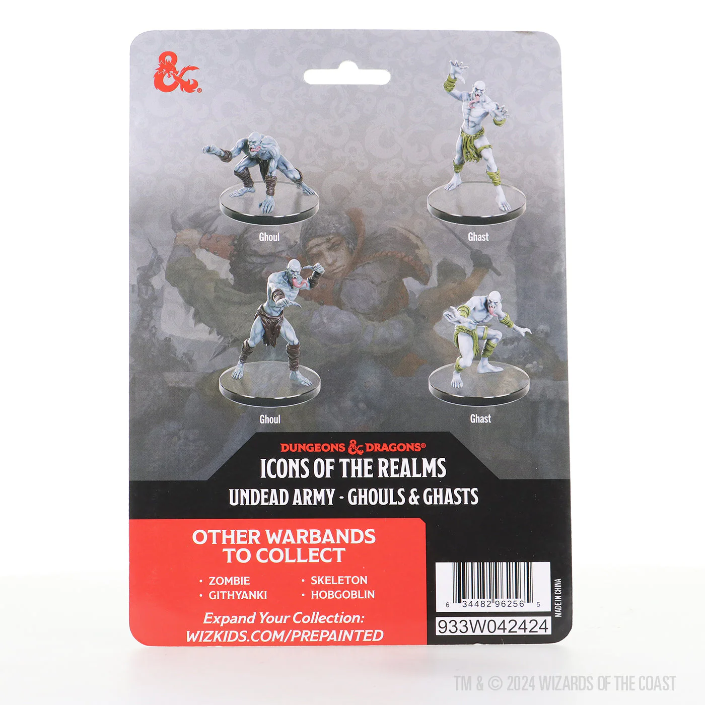 D&D Icons of The Realms Undead Armies Miniatures - Ghouls & Ghasts (WZK96256) - Image 6
