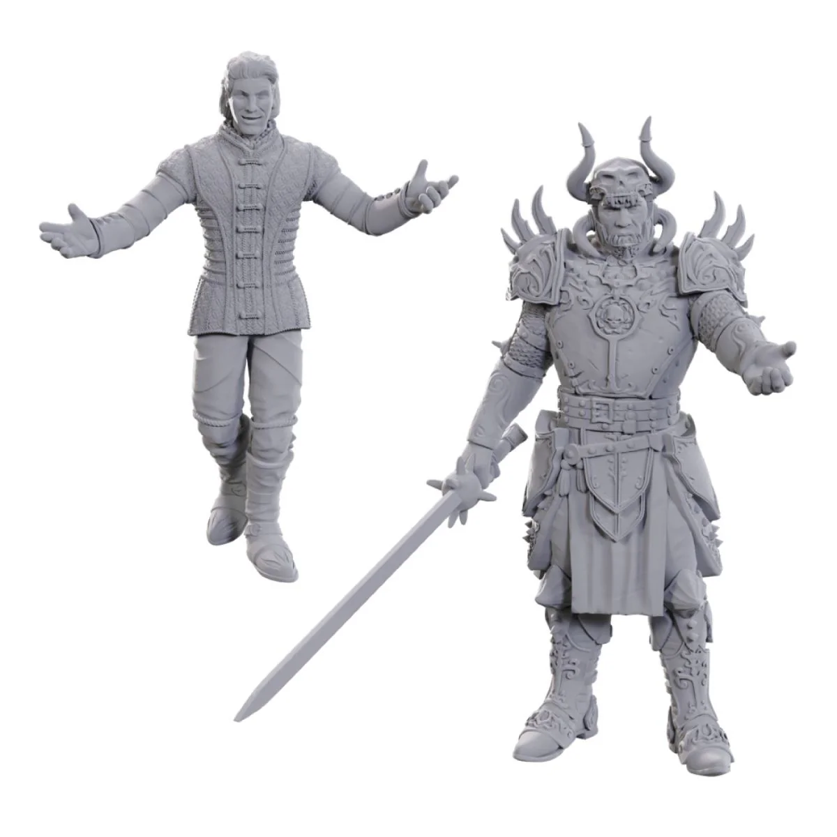 D&D Nolzurs Marvelous Miniatures: Baldurs Gate 3 - Sarevok Anchev and Raphael
