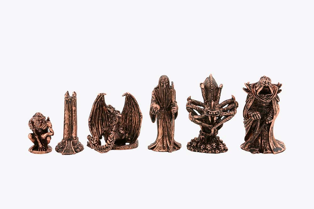Dal Rossi Evil Ring Metal Chessmen ONLY - Image 3