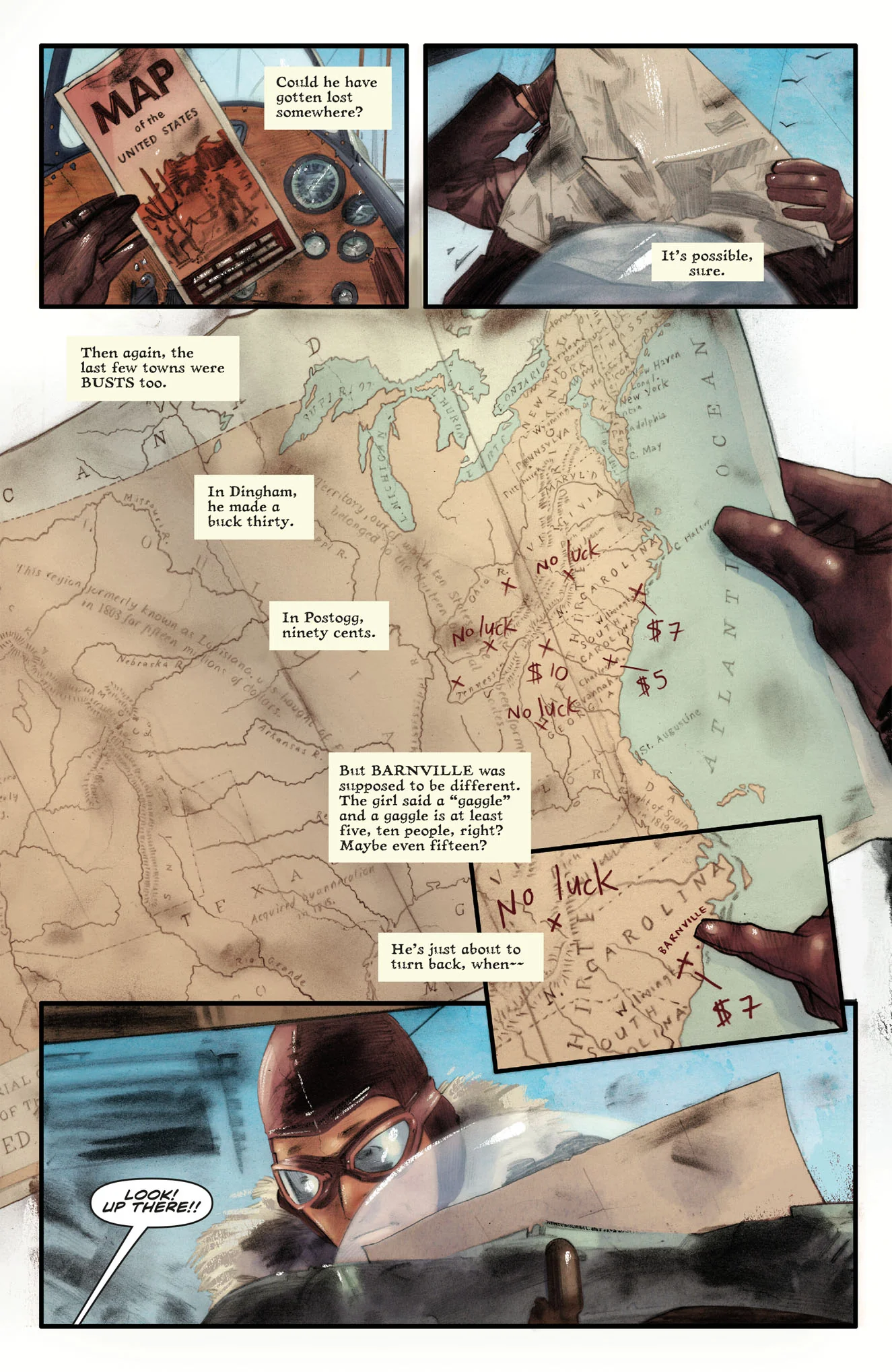 Dark Horse Books Barnstormers: A Ballad of Love and Murder Graphic Novel - Image 4