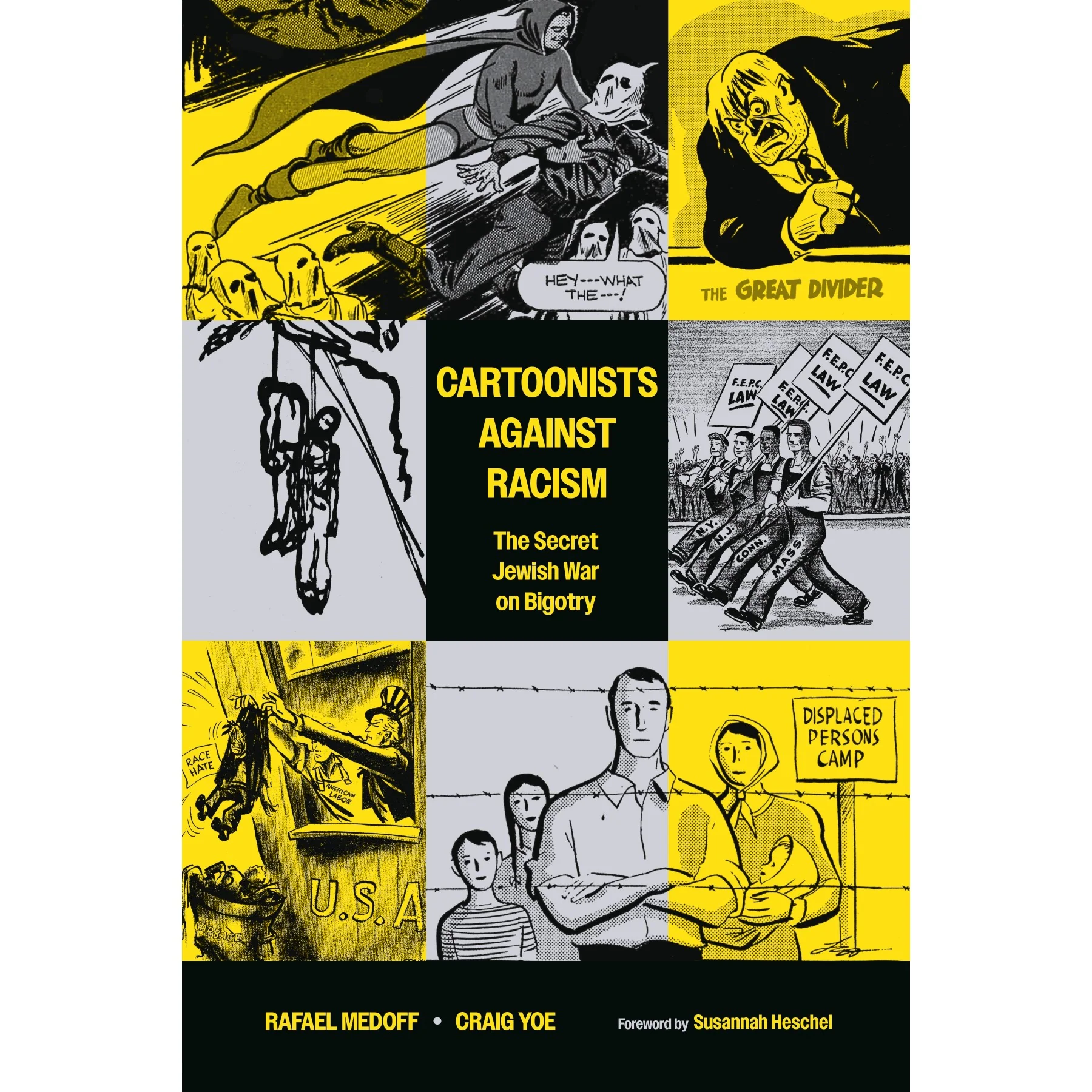 Dark Horse Books Cartoonists Against Racism: The Secret Jewish War on Bigotry Book