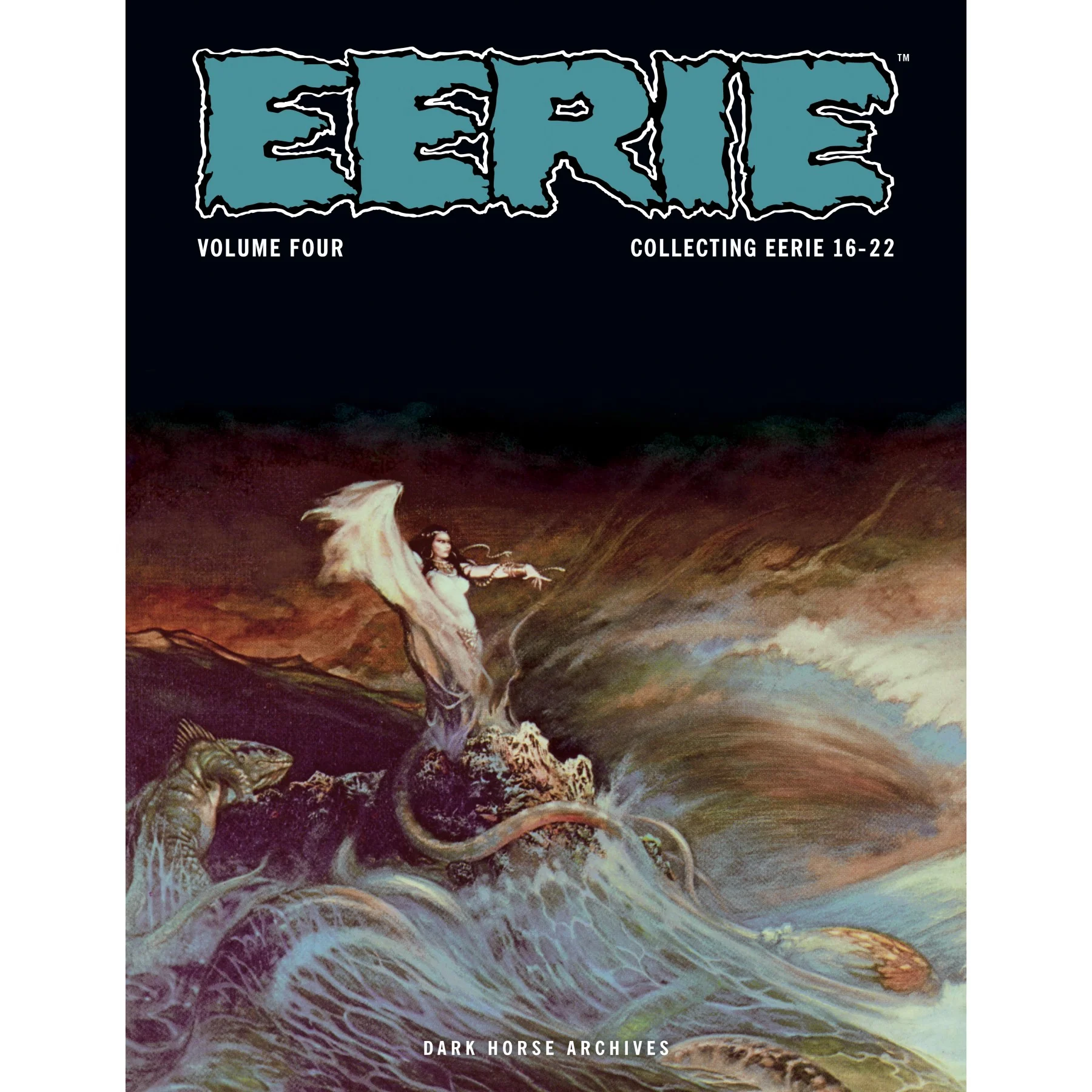 Dark Horse Books Eerie Archives Volume 4 Horror Graphic Novel