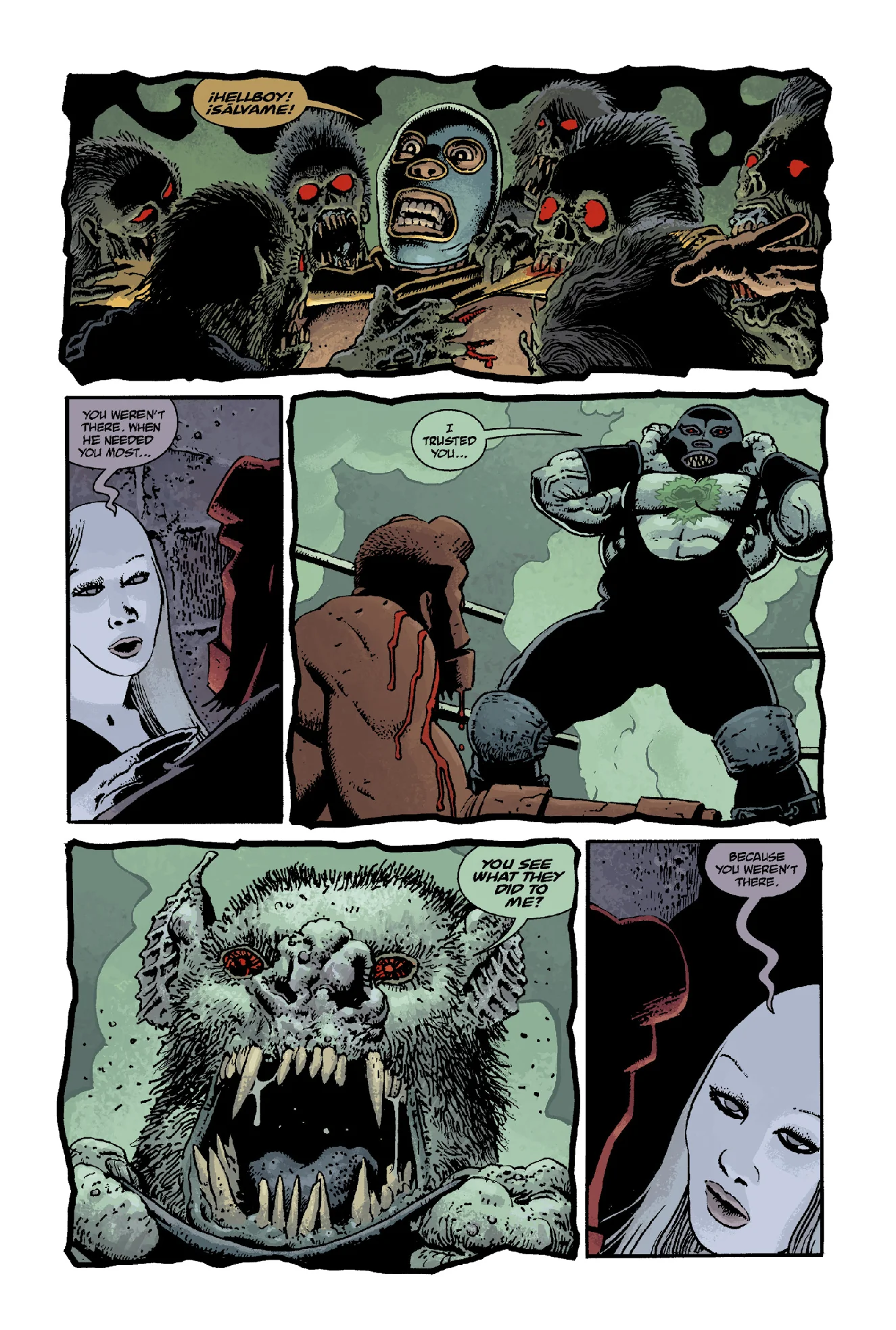 Dark Horse Books Hellboy Artists Collection: Richard Corben Graphic Novel - Image 2