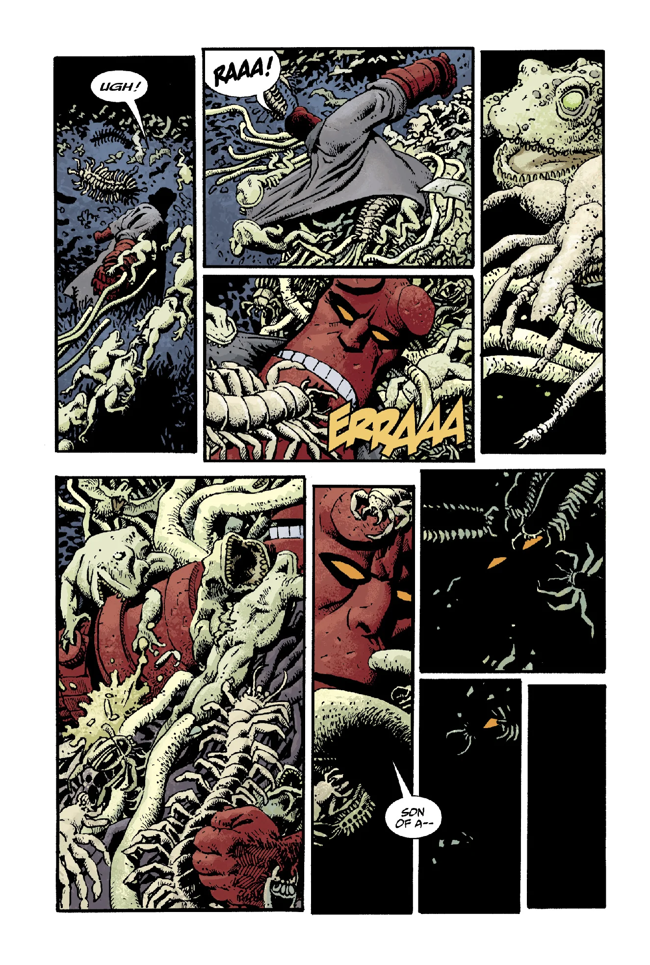 Dark Horse Books Hellboy Artists Collection: Richard Corben Graphic Novel - Image 5