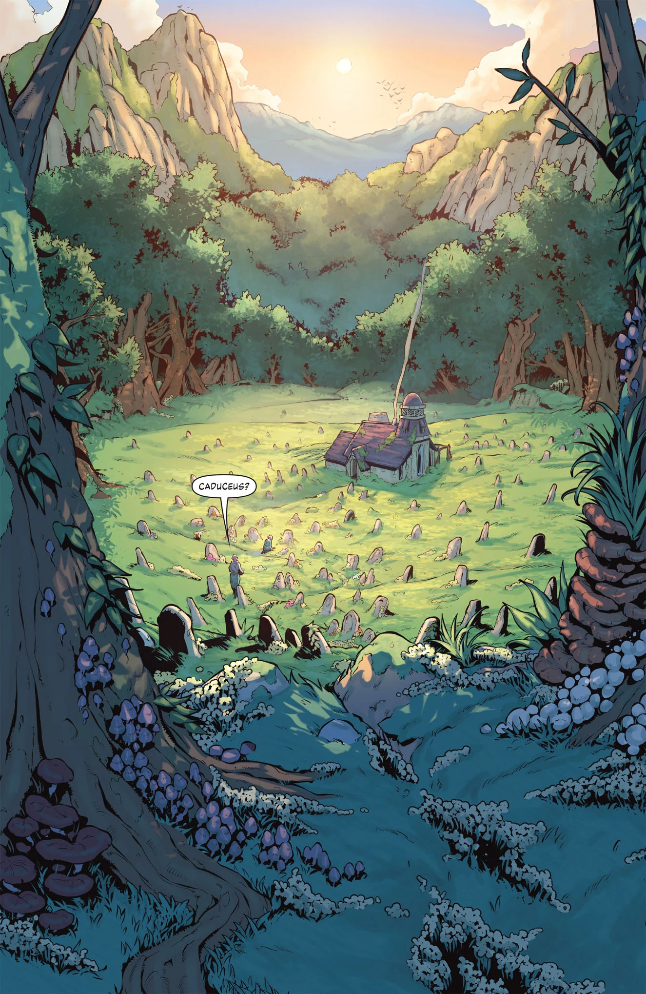 Dark Horse Comics Critical Role: The Mighty Nein Origins - Caduceus Clay Hardcover - Image 2