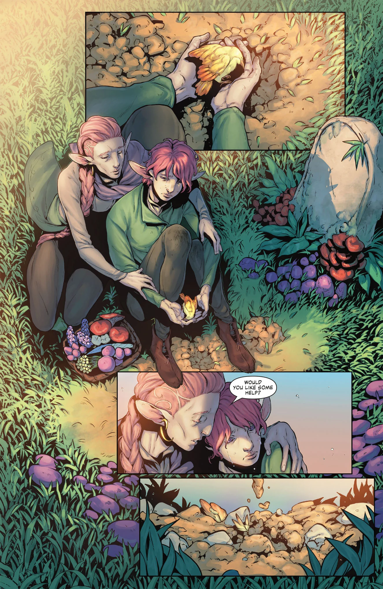 Dark Horse Comics Critical Role: The Mighty Nein Origins - Caduceus Clay Hardcover - Image 4