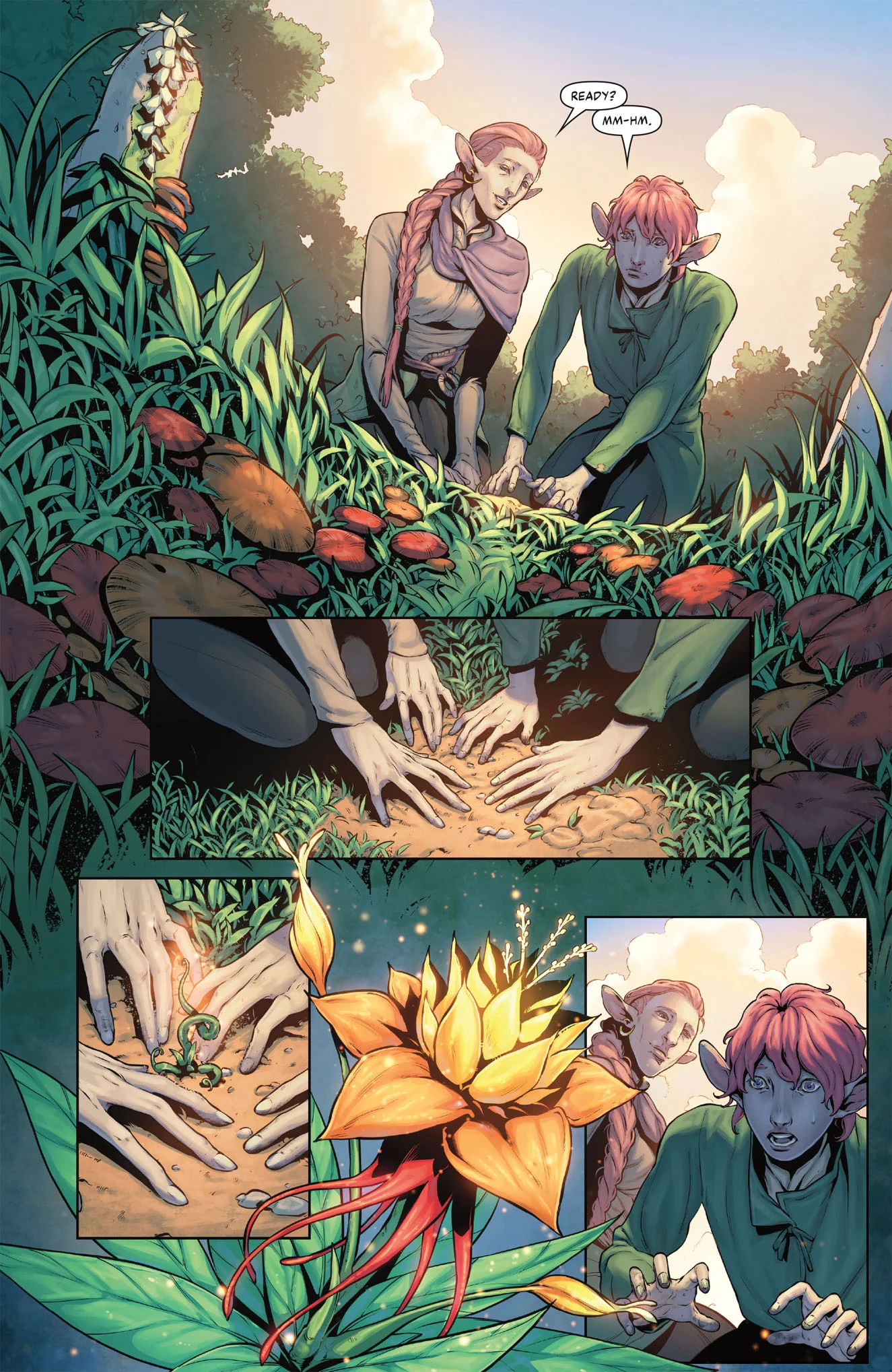 Dark Horse Comics Critical Role: The Mighty Nein Origins - Caduceus Clay Hardcover - Image 5