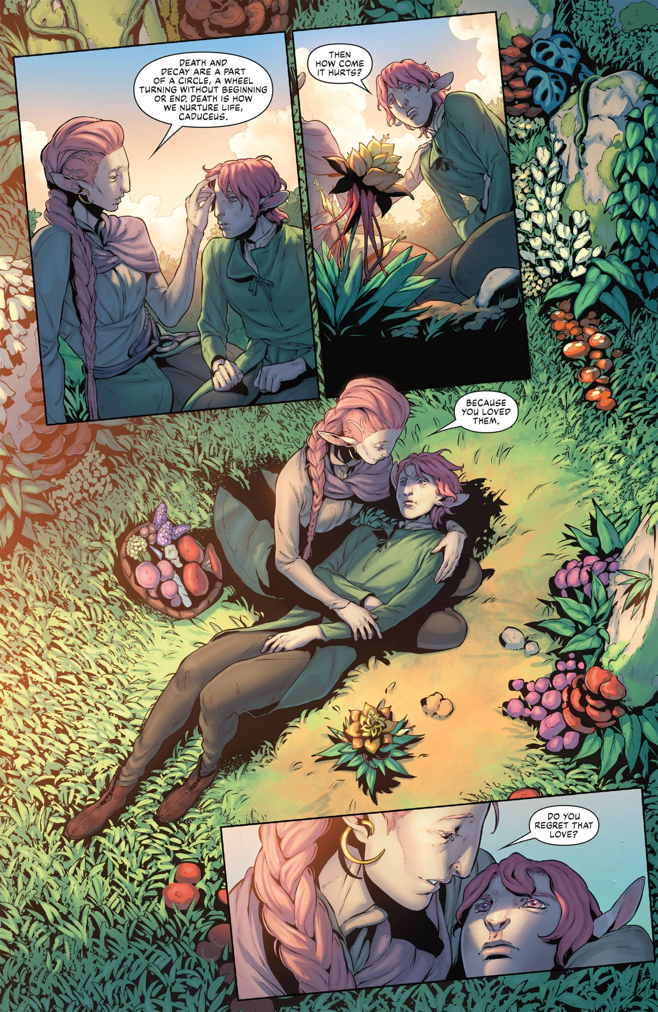 Dark Horse Comics Critical Role: The Mighty Nein Origins - Caduceus Clay Hardcover - Image 6