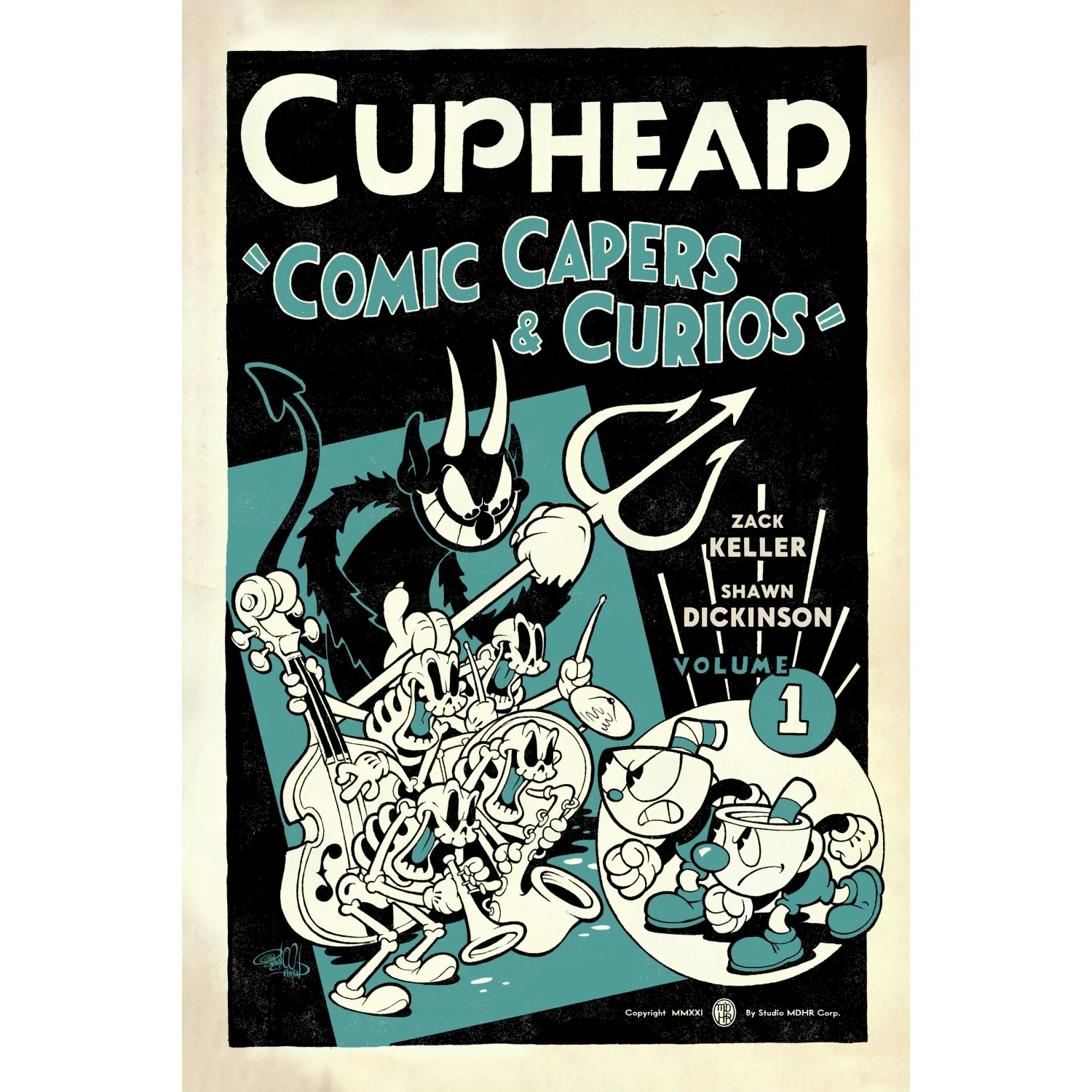 Dark Horse Cuphead Volume 1 Comic Capers & Curios Book
