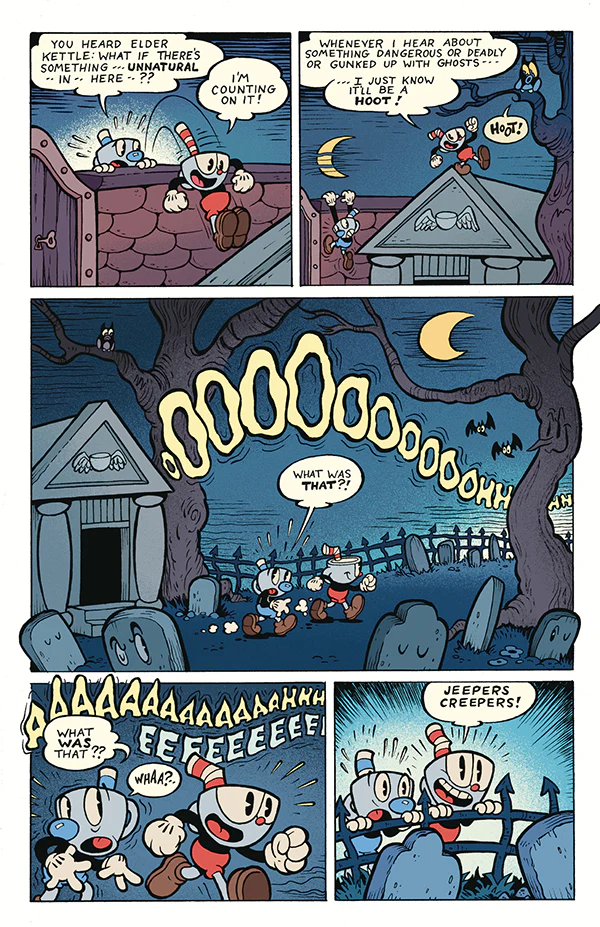 Dark Horse Cuphead Volume 1 Comic Capers & Curios Book - Image 2