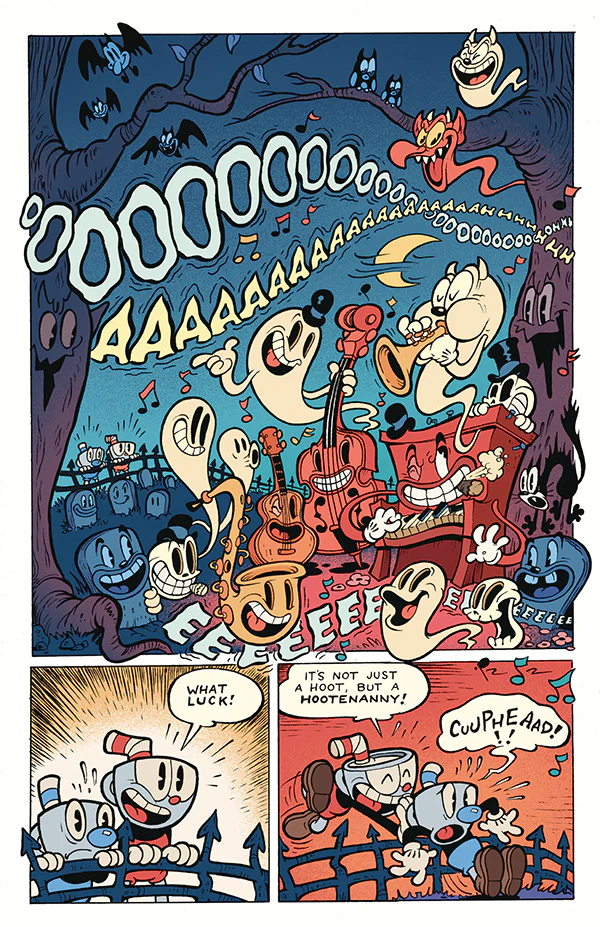 Dark Horse Cuphead Volume 1 Comic Capers & Curios Book - Image 3
