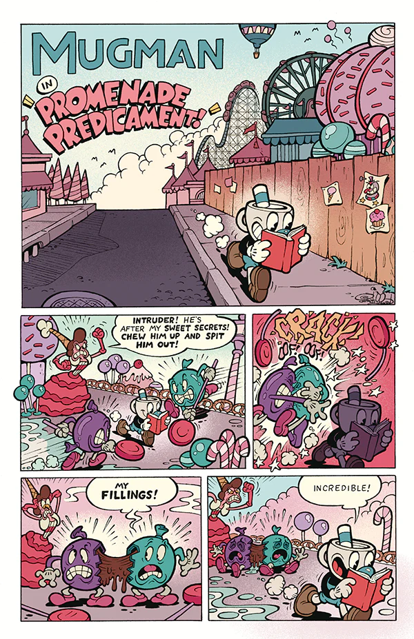 Dark Horse Cuphead Volume 1 Comic Capers & Curios Book - Image 4