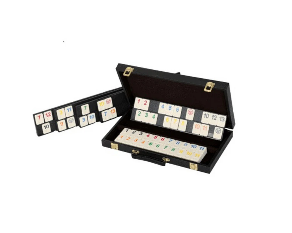 Deluxe Rummy With Racks In Attache Case