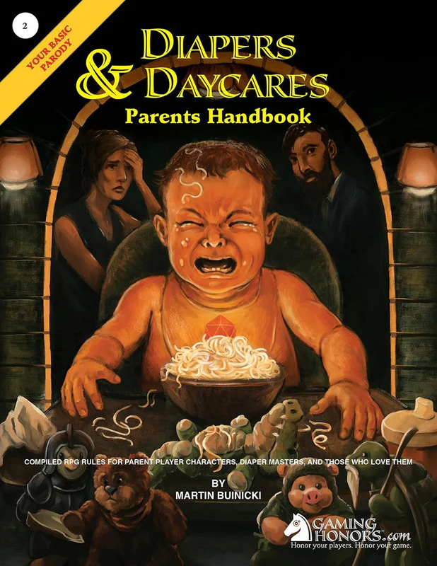 Diapers & Daycares: Parents Handbook - Your Basic Parody RPG