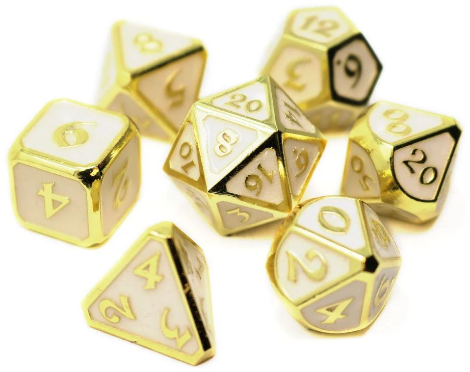 Die Hard Dice - Metal RPG Dice Set 16mm - Celestial Relic