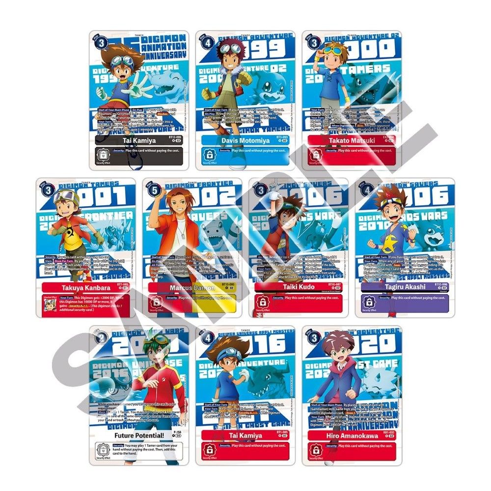 Digimon Card Game: 25th Anniversary Set – Digimon Animation Series (Preorder) - Image 2