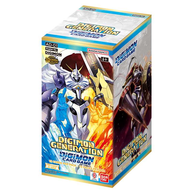 Digimon Card Game: Advanced Booster Box – Digimon Generation [AD-01]