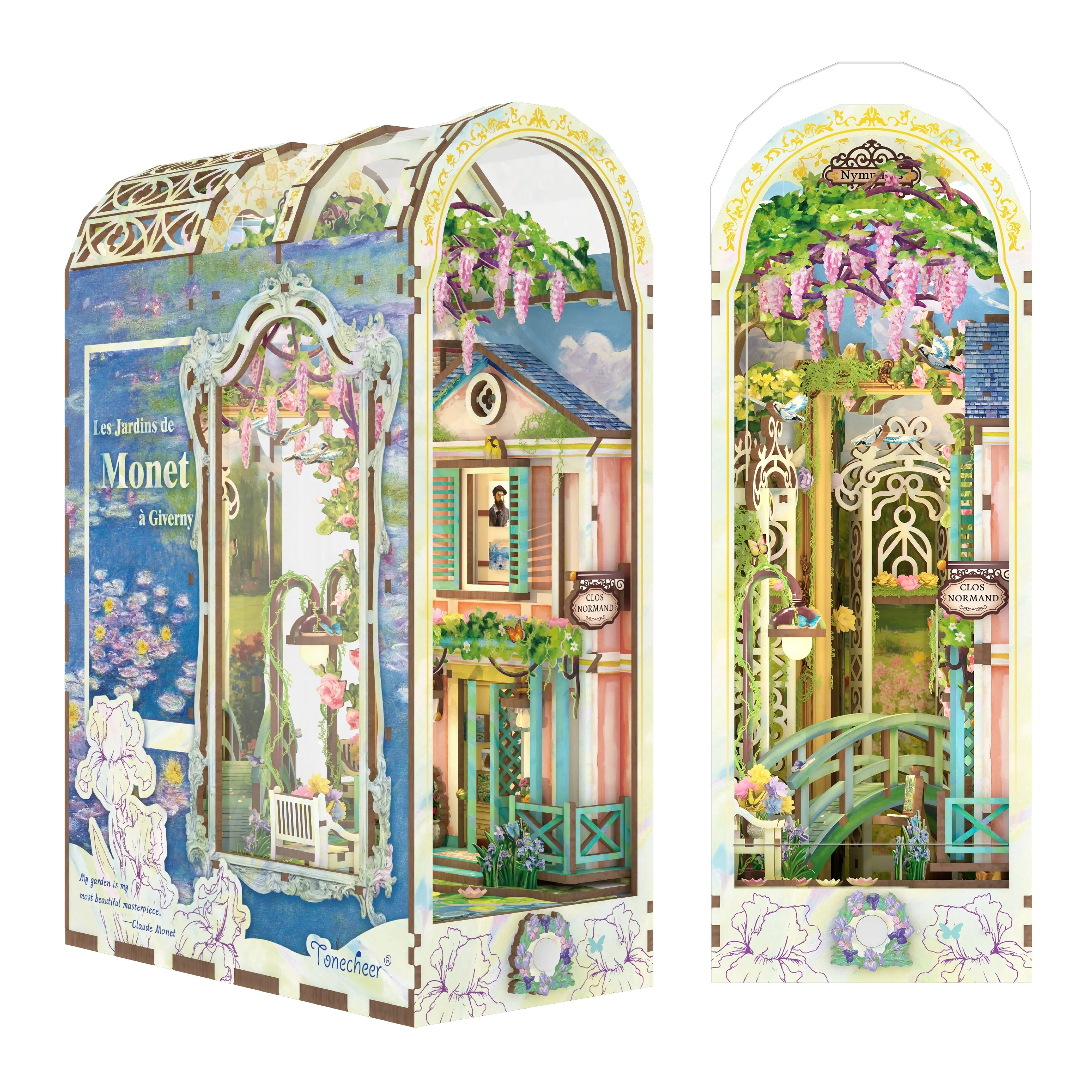 DIY Book Nook Giverny Garden - Image 2