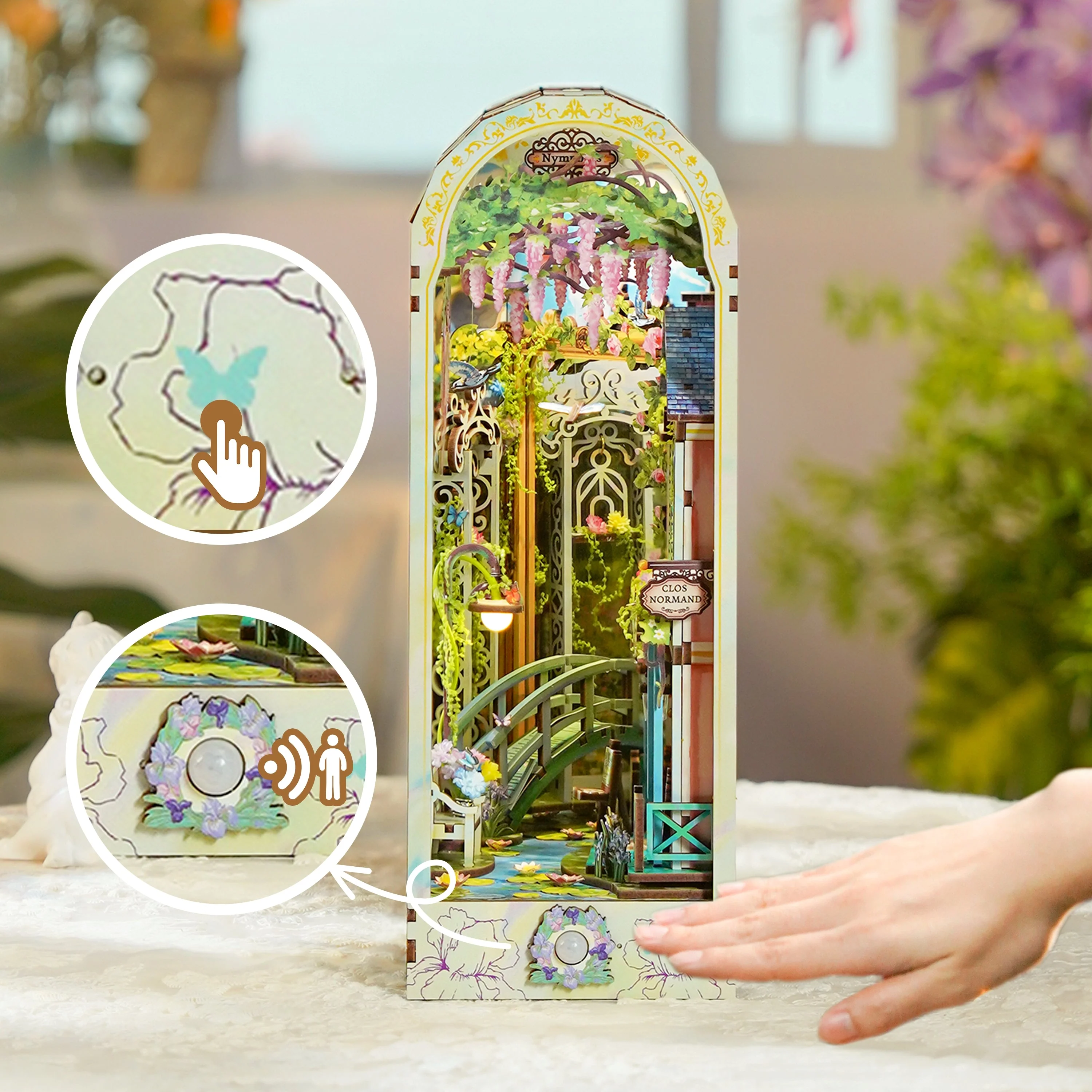 DIY Book Nook Giverny Garden - Image 4
