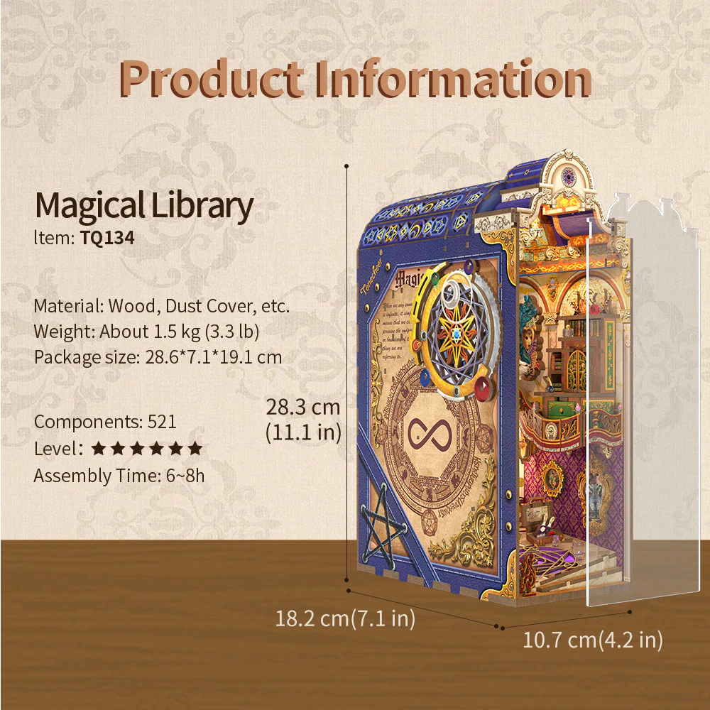 DIY Book Nook - Magical Library - Image 7