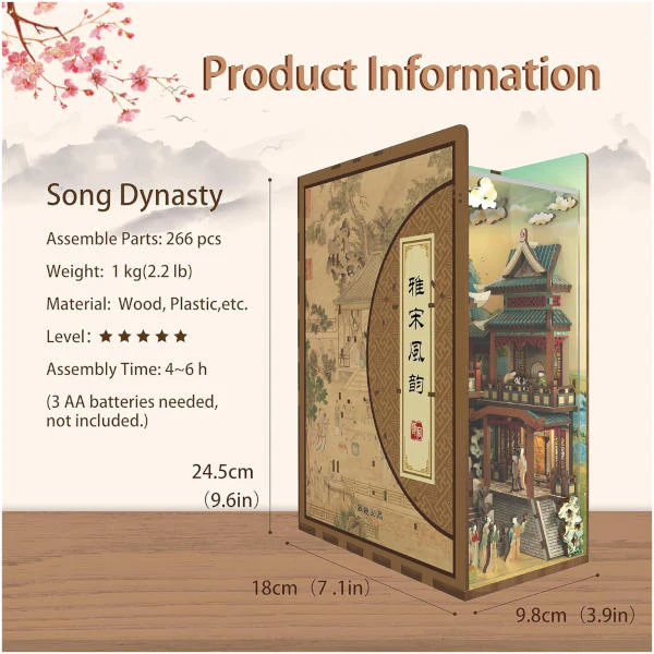 DIY Book Nook Song Dynasty - Image 3