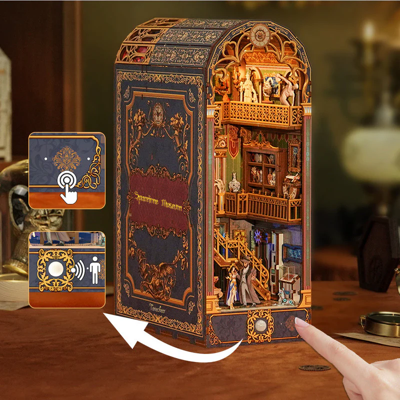DIY Book Nook Spacetime Museum - Image 4