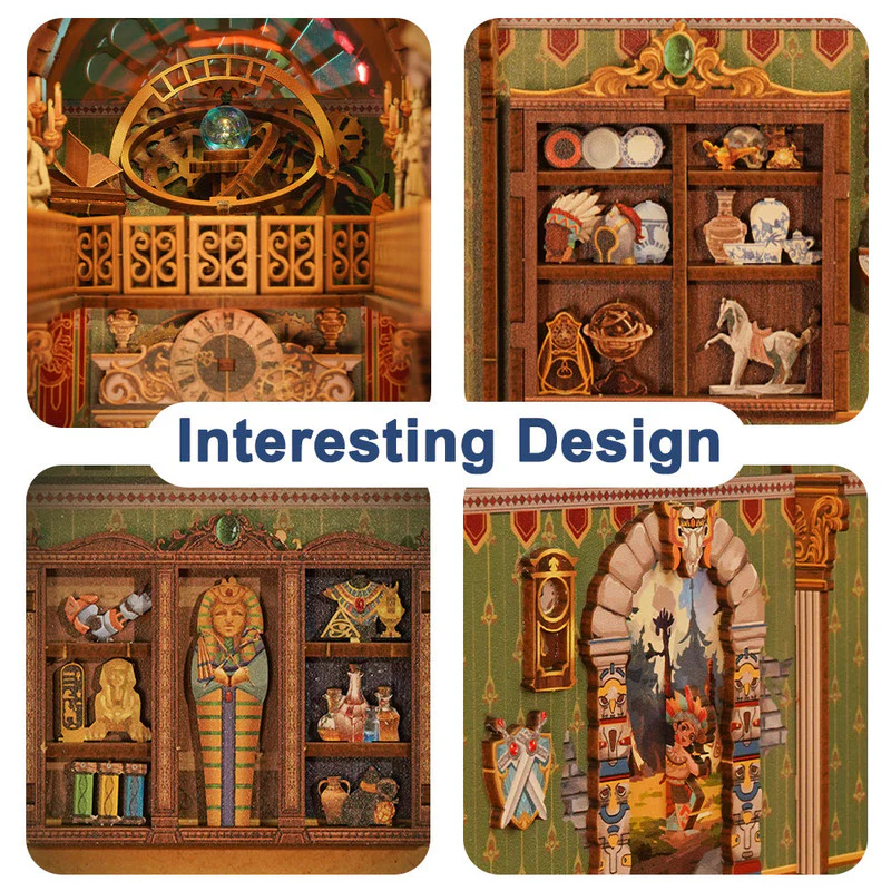 DIY Book Nook Spacetime Museum - Image 6