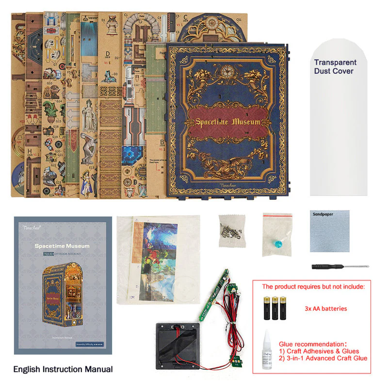 DIY Book Nook Spacetime Museum - Image 7