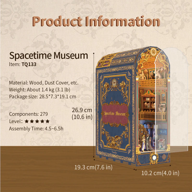 DIY Book Nook Spacetime Museum - Image 8