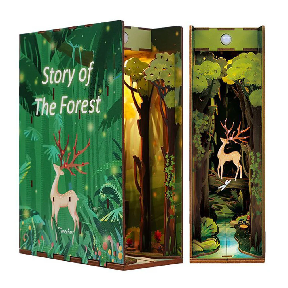 DIY Book Nook Story of the Forest