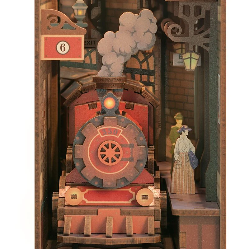 DIY Book Nook The Steam Age - Image 7
