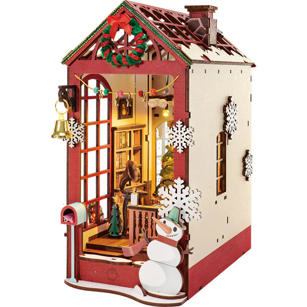 Diy Bookends Kit Christmas Indoor Scene - Image 3
