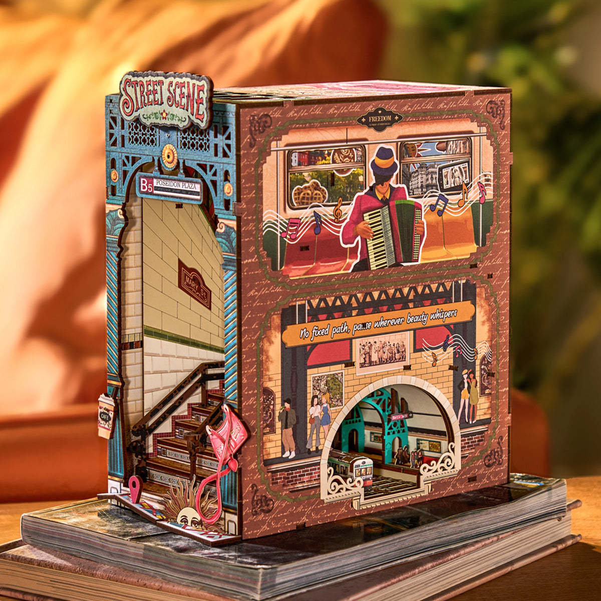 DIY - Bookends Kit - Street Scene - Image 3