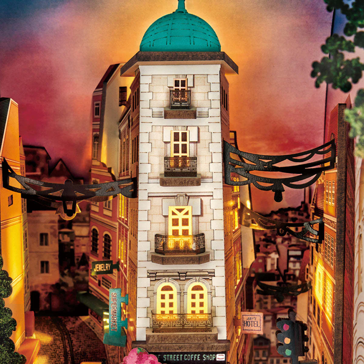 DIY - Bookends Kit - Street Scene - Image 5
