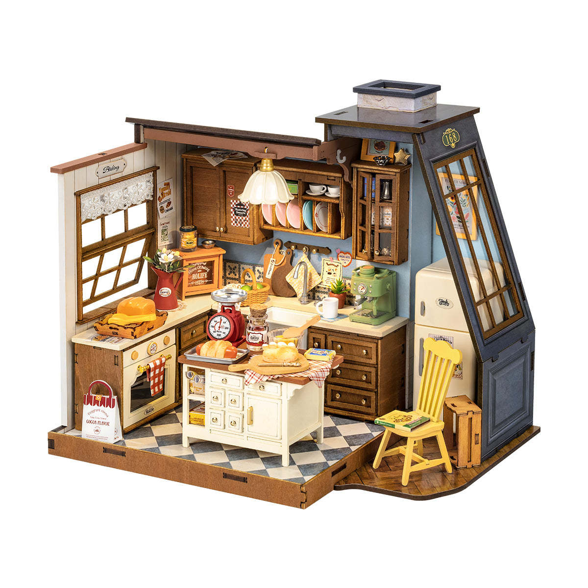 DIY Mini House Baking Kitchen