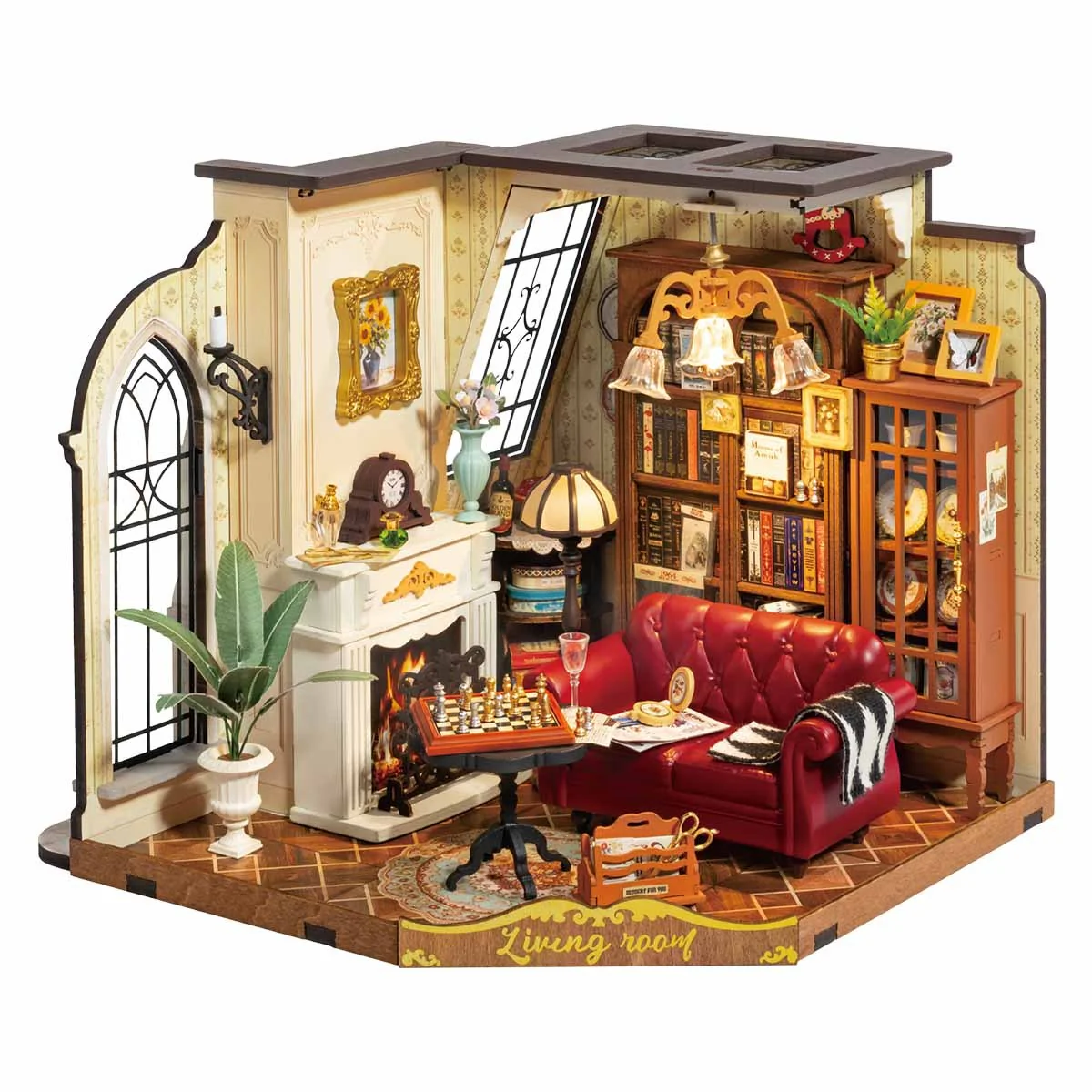 DIY Mini House Catherines Living Room