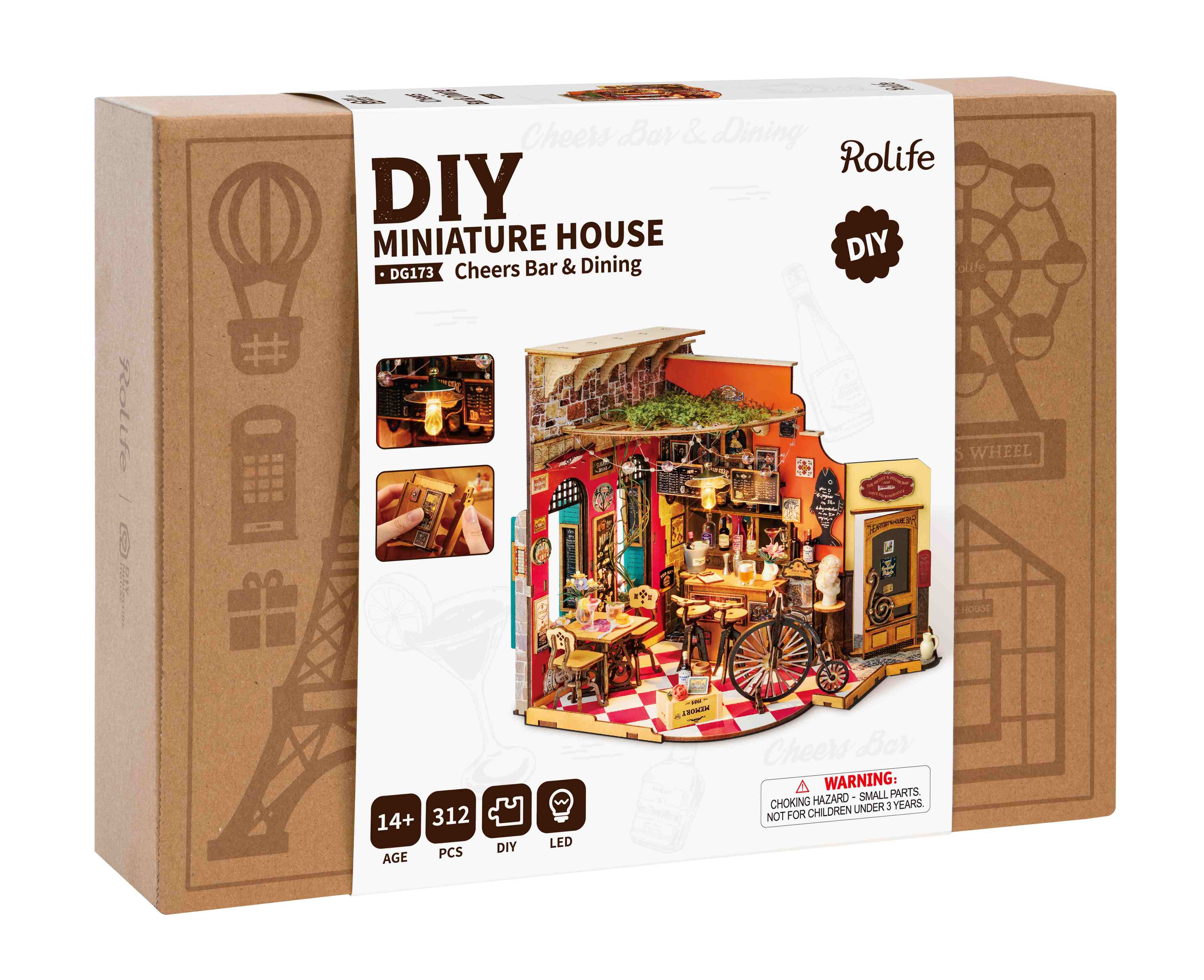 Diy Mini House Cheers Bar & Dining