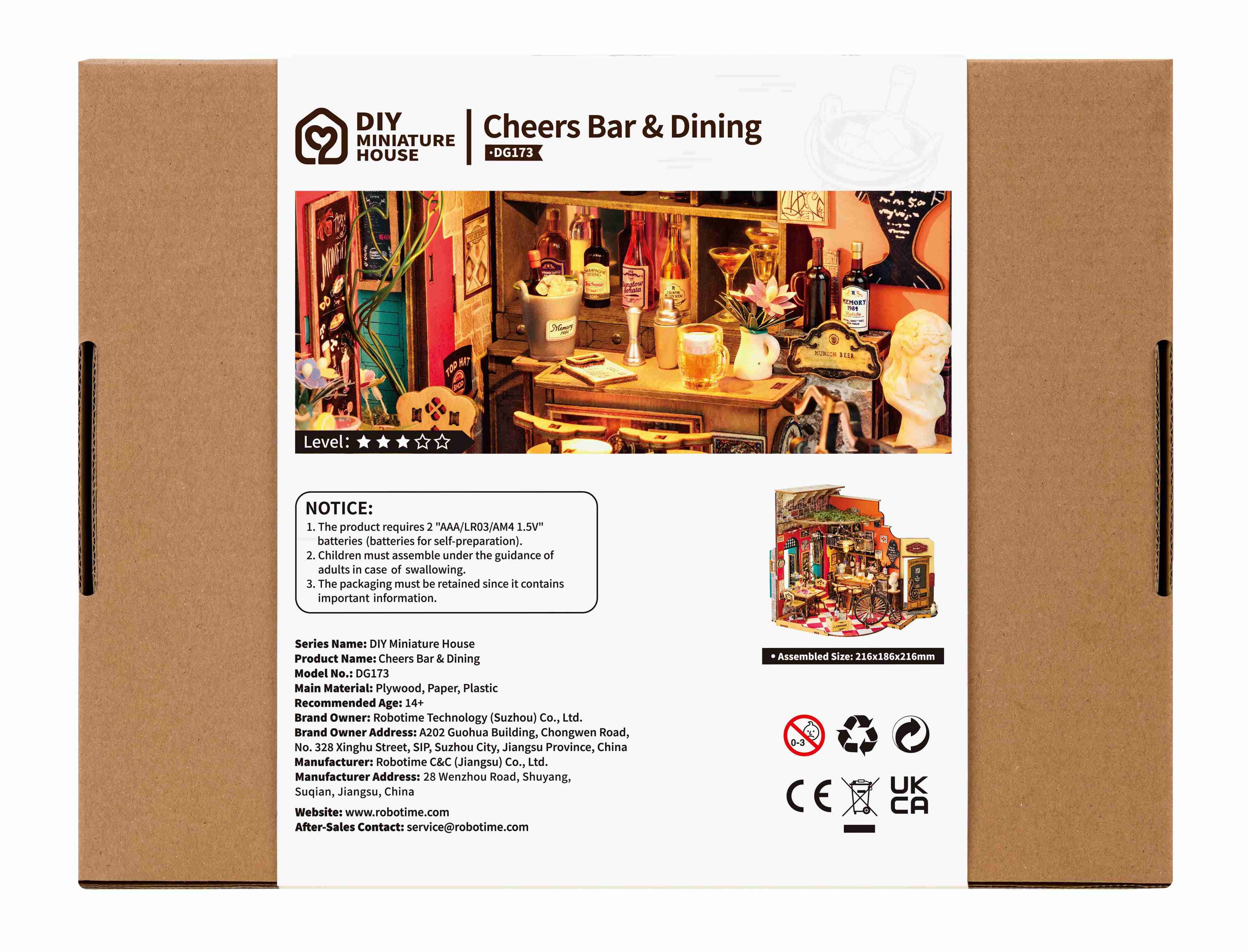 Diy Mini House Cheers Bar & Dining - Image 2